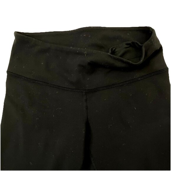 Lululemon Crop Capri Athletic Workout Gym Leggings Pants Womens size 4 Black - Picture 3 of 7